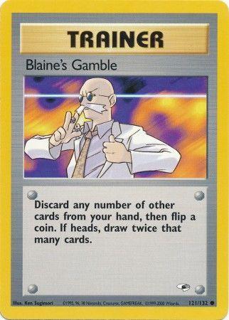 [PKM] Blaine's Gamble (121/132) [Gym Heroes Unlimited]
