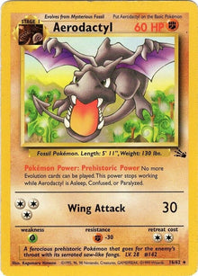 [PKM] Aerodactyl (16/62) [Fossil Unlimited]