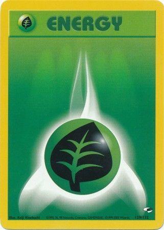 [PKM BE] Grass Energy (129/132) [Gym Heroes Unlimited]