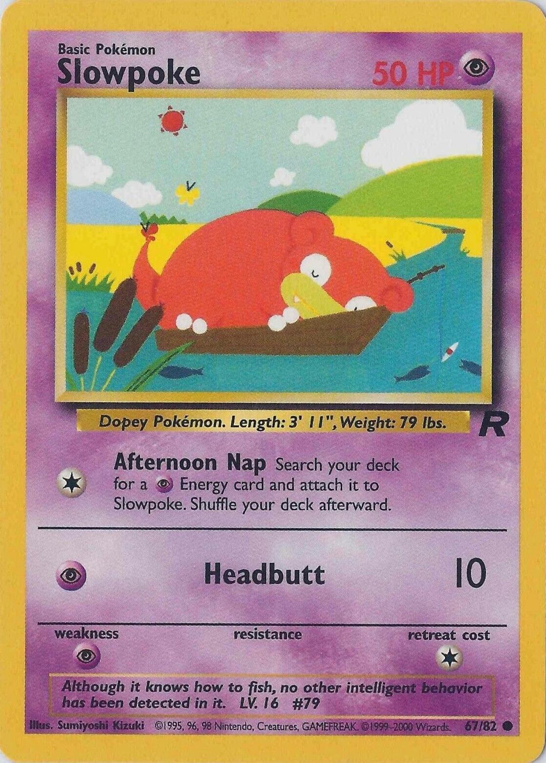 [PKM] Slowpoke (67/82) [Team Rocket Unlimited]