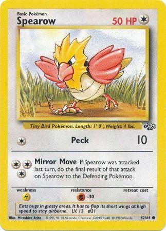 [PKM] Spearow (62/64) [Jungle Unlimited]