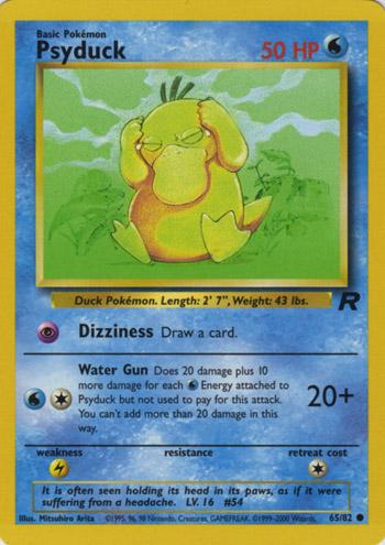 [PKM] Psyduck (65/82) [Team Rocket Unlimited]