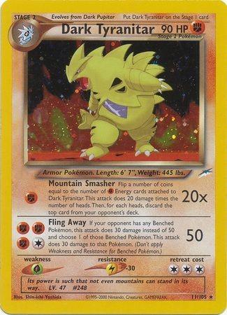 [PKM] Dark Tyranitar (11/105) [Neo Destiny 1st Edition]