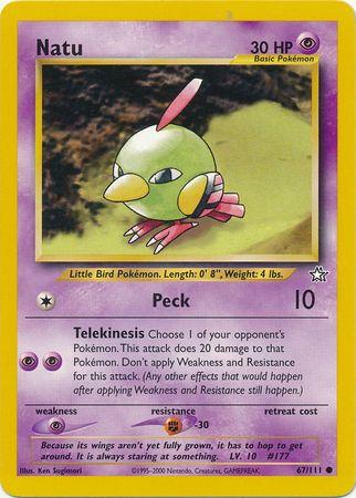 [PKM] Natu (67/111) [Neo Genesis Unlimited]