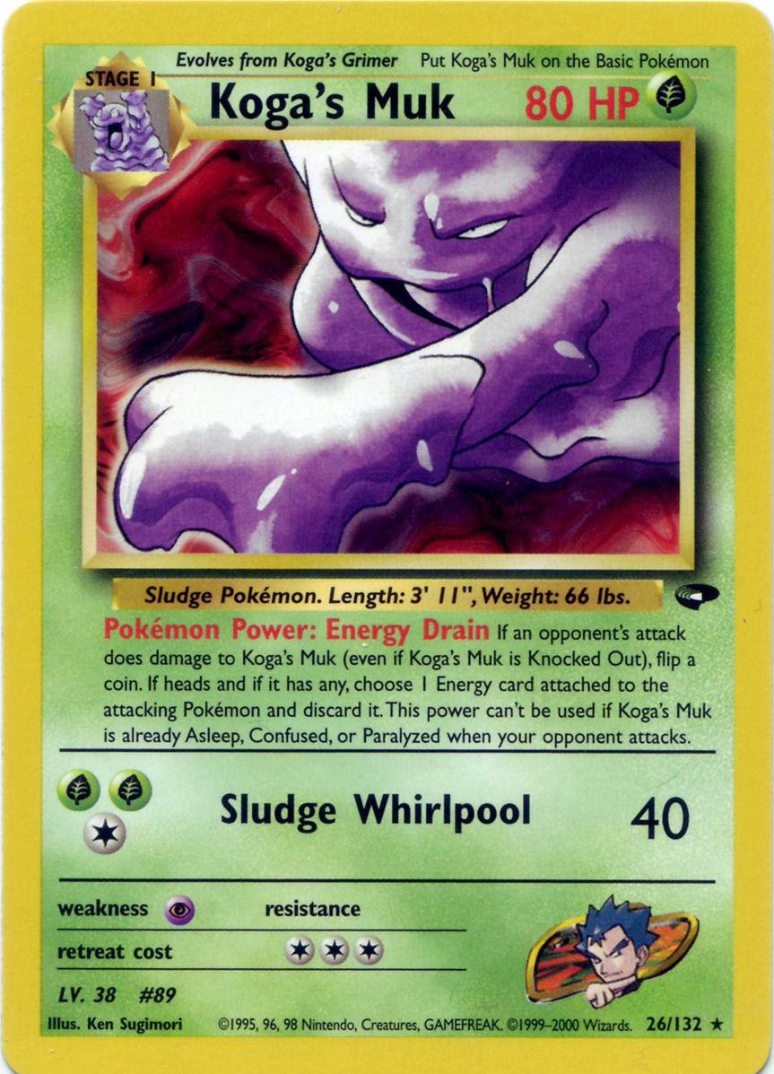 [PKM] Koga's Muk (26/132) [Gym Challenge Unlimited]