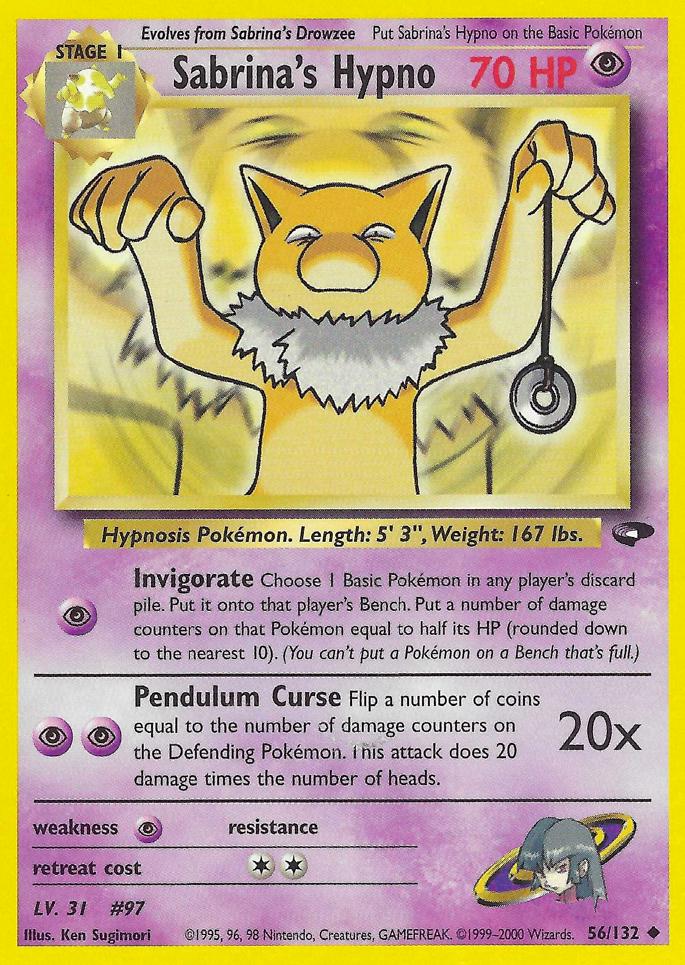 [PKM] Sabrina's Hypno (56/132) [Gym Challenge Unlimited]
