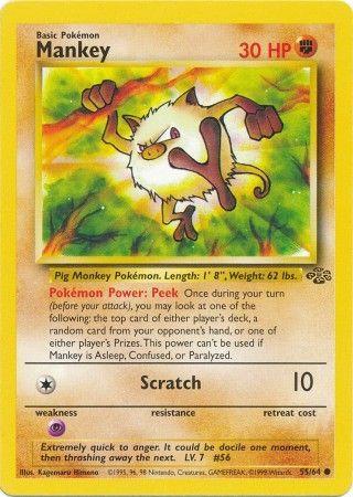 [PKM] Mankey (55/64) [Jungle Unlimited]