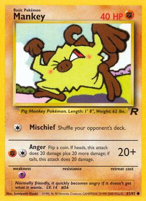 [PKM] Mankey (61/82) [Team Rocket Unlimited]