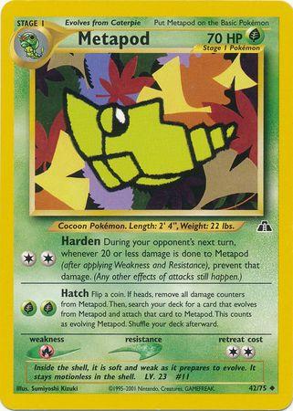 [PKM] Metapod (42/75) [Neo Discovery Unlimited]