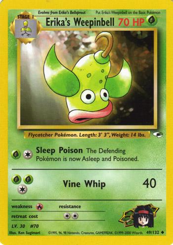 [PKM] Erika's Weepinbell (49/132) [Gym Heroes Unlimited]