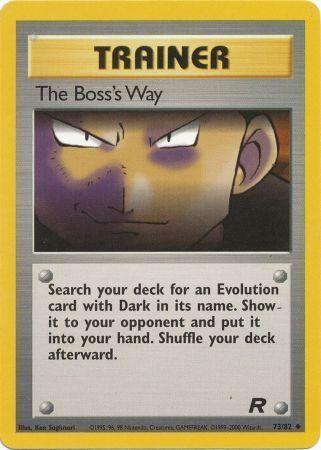 [PKM] The Boss's Way (73/82) [Team Rocket Unlimited]