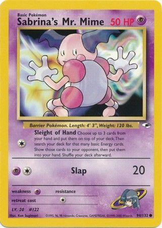 [PKM] Sabrina's Mr. Mime (94/132) [Gym Heroes Unlimited]
