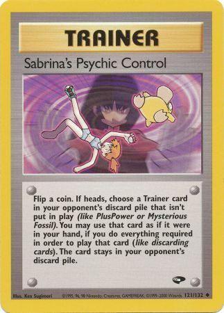 [PKM] Sabrina's Psychic Control (121/132) [Gym Challenge Unlimited]