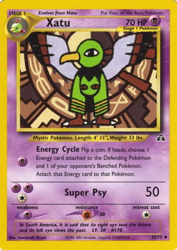 [PKM] Xatu (52/75) [Neo Discovery Unlimited]