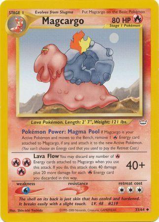 [PKM] Magcargo (33/64) [Neo Revelation Unlimited]