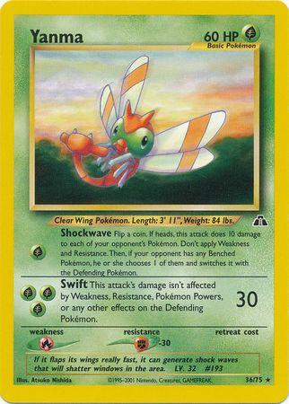 [PKM] Yanma (36/75) [Neo Discovery Unlimited]