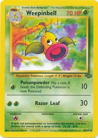 [PKM] Weepinbell (48/64) [Jungle Unlimited]