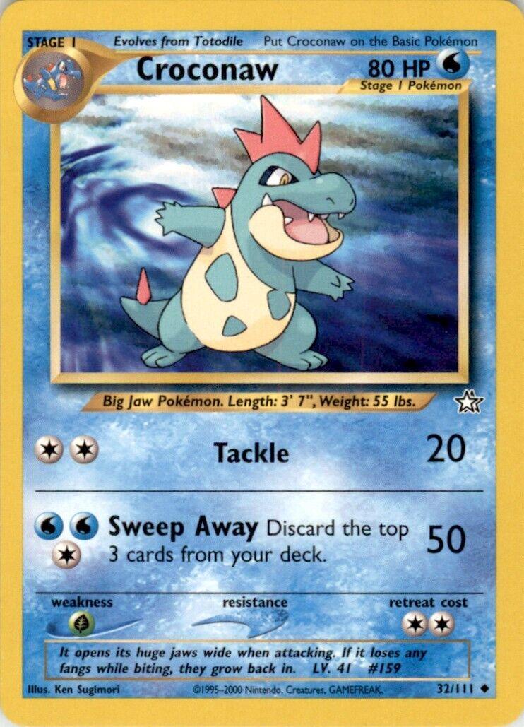 [PKM] Croconaw (32/111) [Neo Genesis Unlimited]
