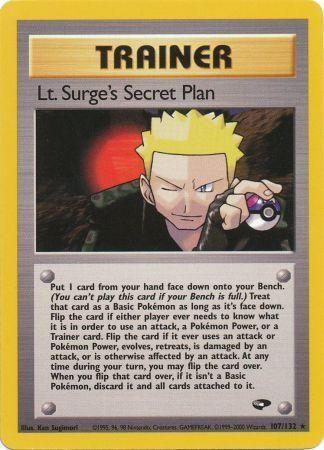 [PKM] Lt. Surge's Secret Plan (107/132) [Gym Challenge Unlimited]