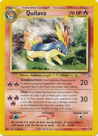 [PKM] Quilava (47/111) [Neo Genesis Unlimited]