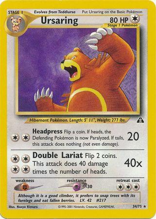 [PKM] Ursaring (34/75) [Neo Discovery Unlimited]
