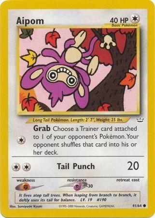 [PKM] Aipom (41/64) [Neo Revelation Unlimited]