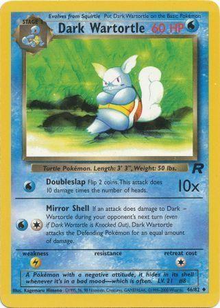 [PKM] Dark Wartortle (46/82) [Team Rocket Unlimited]