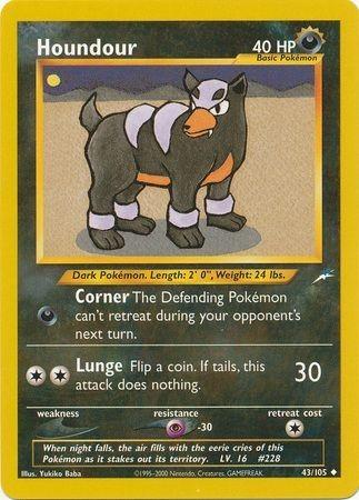 [PKM] Houndour (43/105) [Neo Destiny Unlimited]