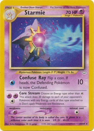 [PKM] Starmie (25/64) [Neo Revelation Unlimited]
