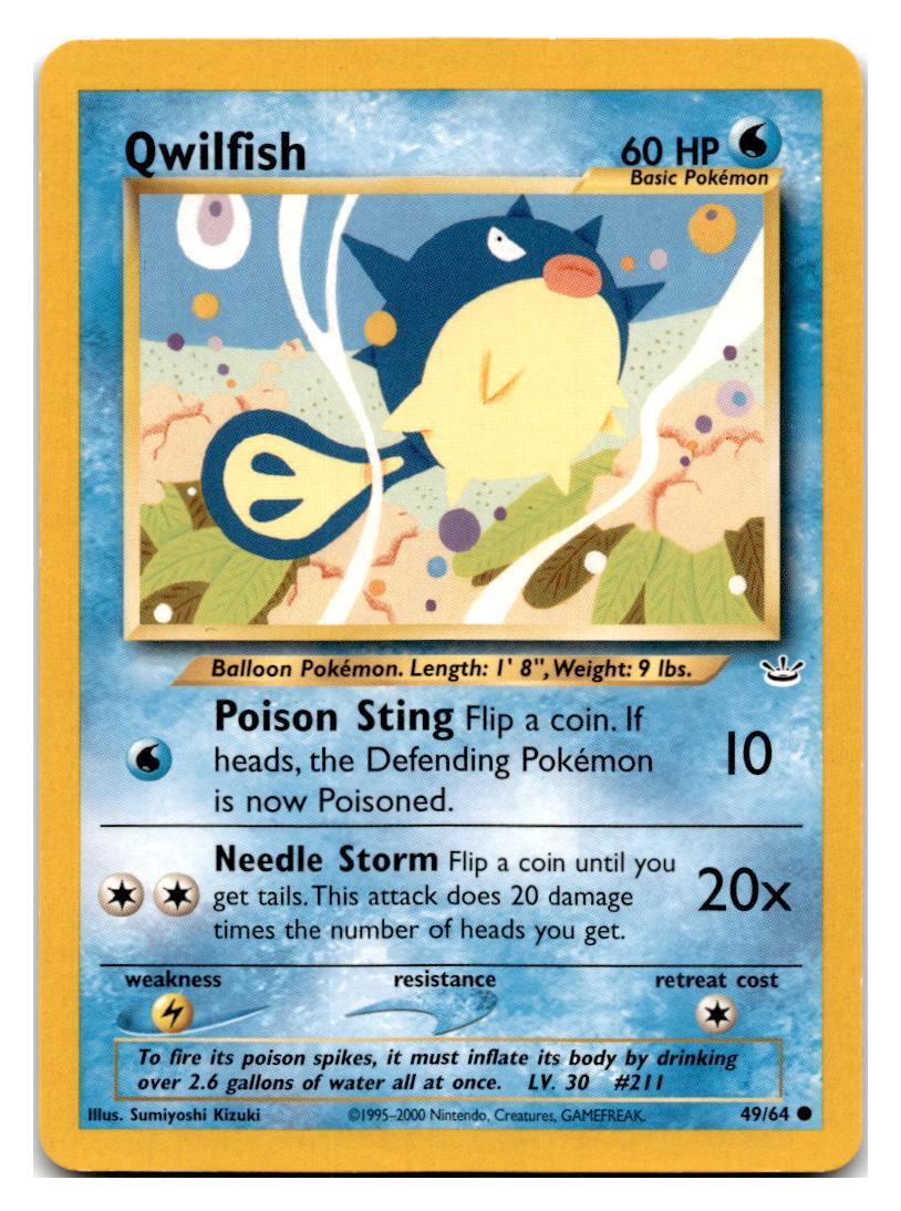 [PKM] Qwilfish (49/64) [Neo Revelation Unlimited]