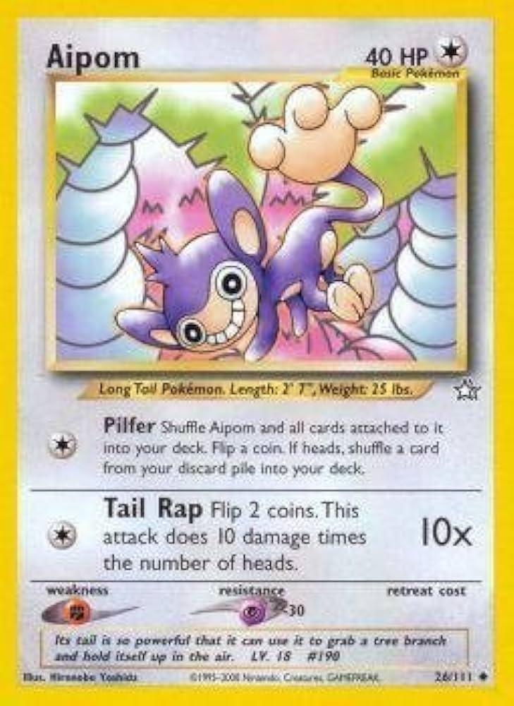 [PKM] Aipom (26/111) [Neo Genesis Unlimited]