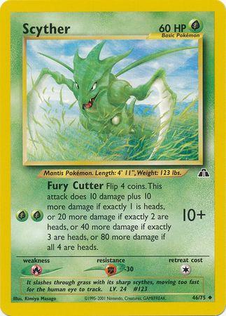 [PKM] Scyther (46/75) [Neo Discovery Unlimited]