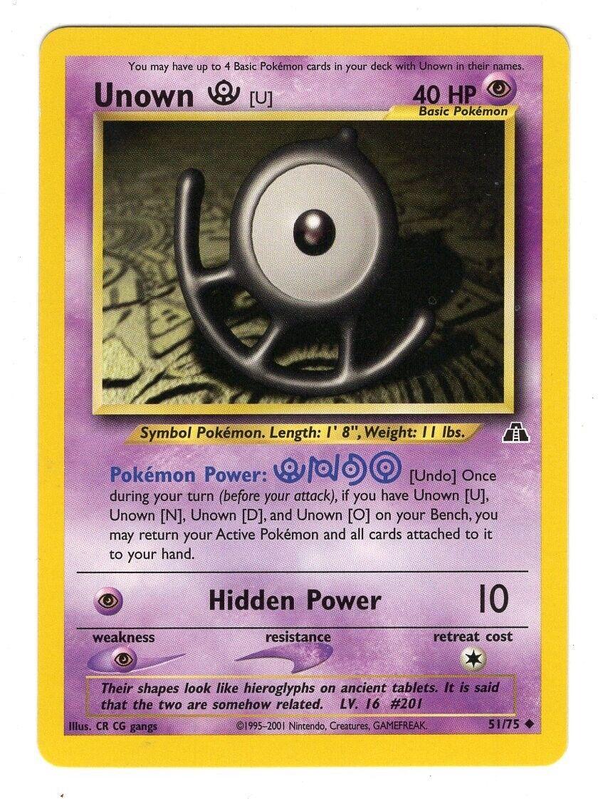 [PKM] Unown (51/75) [Neo Discovery Unlimited]