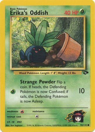 [PKM] Erika's Oddish (70/132) [Gym Challenge Unlimited]