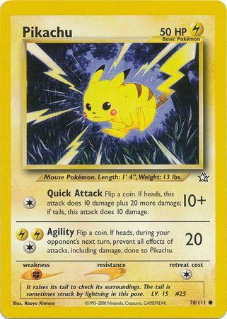 [PKM] Pikachu (70/111) [Neo Genesis Unlimited]
