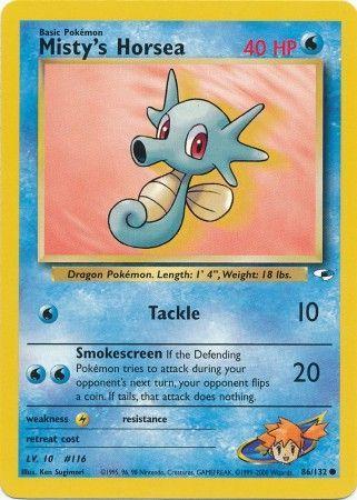 [PKM] Misty's Horsea (86/132) [Gym Heroes Unlimited]