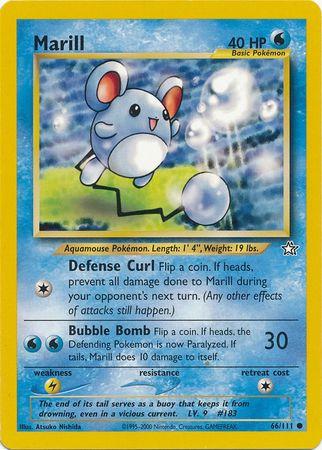 [PKM] Marill (66/111) [Neo Genesis Unlimited]