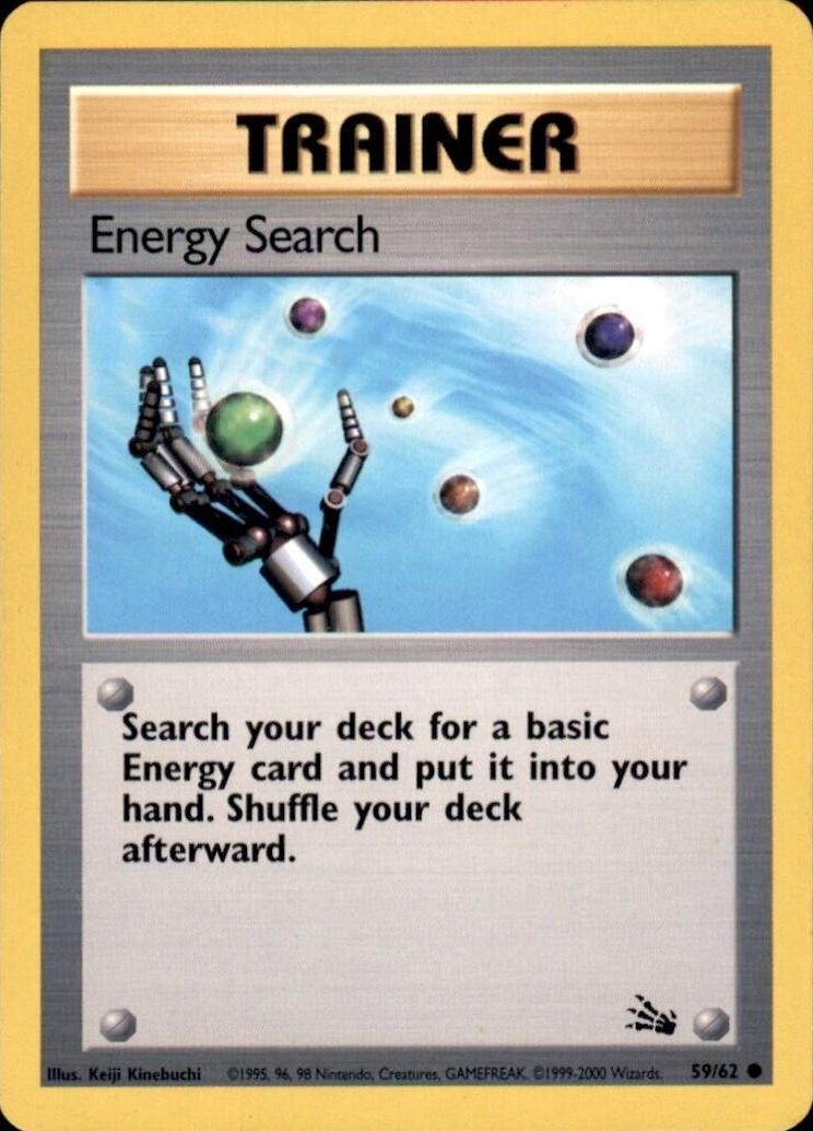 [PKM] Energy Search (59/62) [Fossil Unlimited]