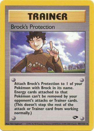 [PKM] Brock's Protection (101/132) [Gym Challenge Unlimited]