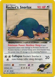 [PKM] Rocket's Snorlax (33/132) [Gym Heroes Unlimited]