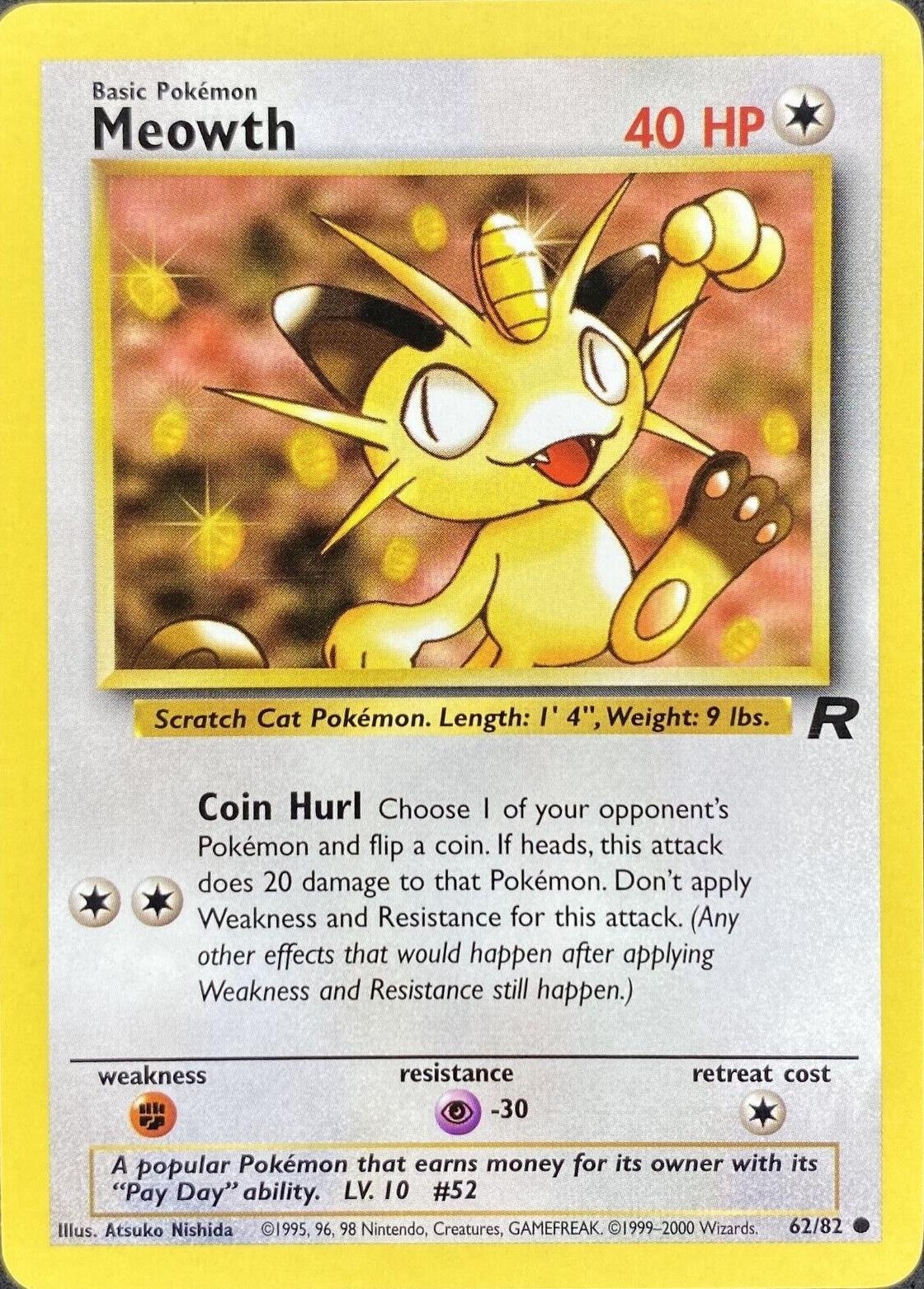 [PKM] Meowth (62/82) [Team Rocket Unlimited]