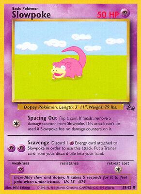 [PKM] Slowpoke (55/62) [Fossil Unlimited]