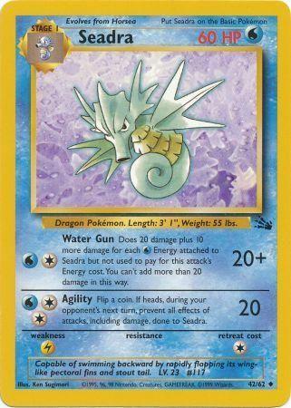 [PKM] Seadra (42/62) [Fossil Unlimited]
