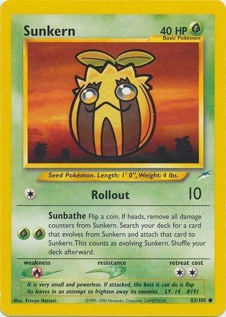 [PKM] Sunkern (83/105) [Neo Destiny Unlimited]