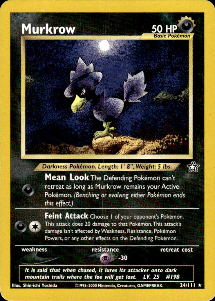 [PKM] Murkrow (24/111) [Neo Genesis Unlimited]