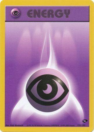 [PKM BE] Psychic Energy (131/132) [Gym Challenge Unlimited]