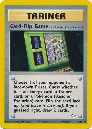 [PKM] Card-Flip Game (92/111) [Neo Genesis Unlimited]