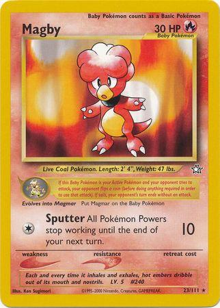 [PKM] Magby (23/111) [Neo Genesis Unlimited]
