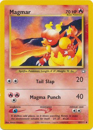 [PKM] Magmar (40/111) [Neo Genesis Unlimited]