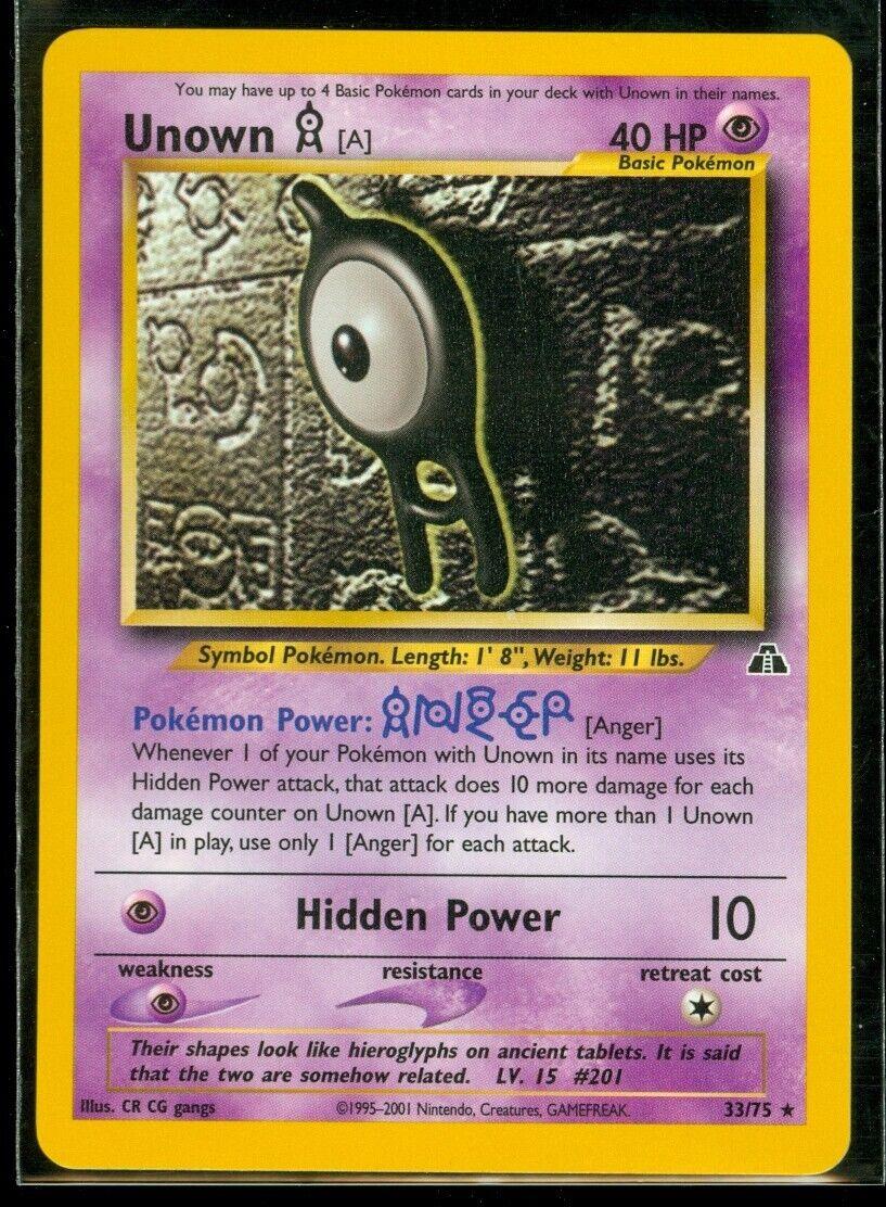 [PKM] Unown (33/75) [Neo Discovery Unlimited]